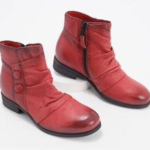 Miz Mooz Leather Ankle Boots - Sallie